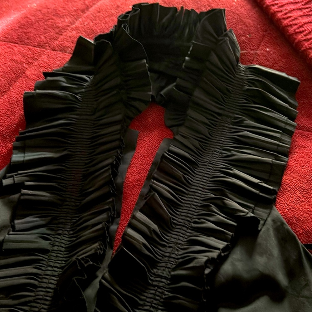 BCBG flowing haulter dress